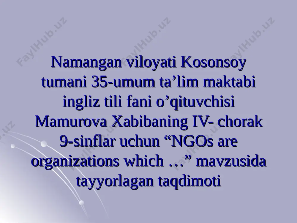 ngos are organizations which... — PPT