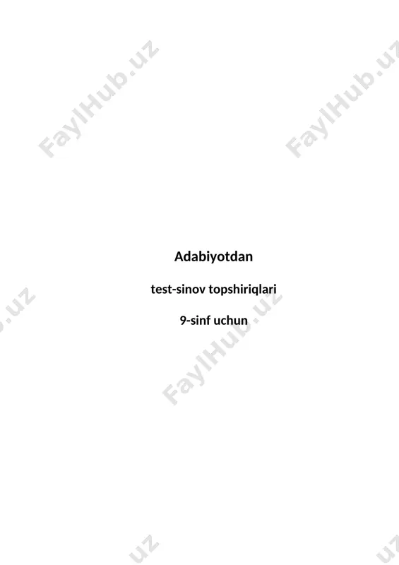 9_sinf_adabiyot_testlar — DOCX