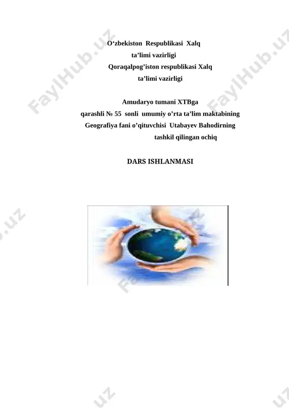 utabayev bahodir — DOCX
