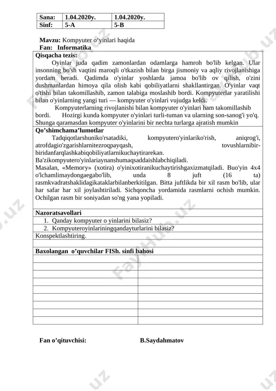 informatika 5-11 tezis (2) — DOCX