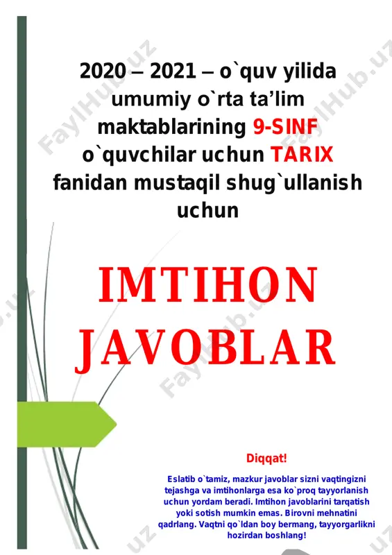9-sinf tarix — PDF