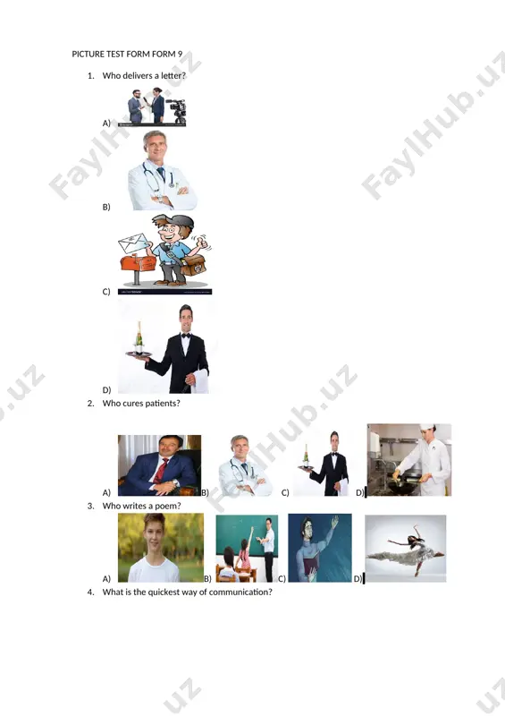 9-sinf rasmli test — DOCX