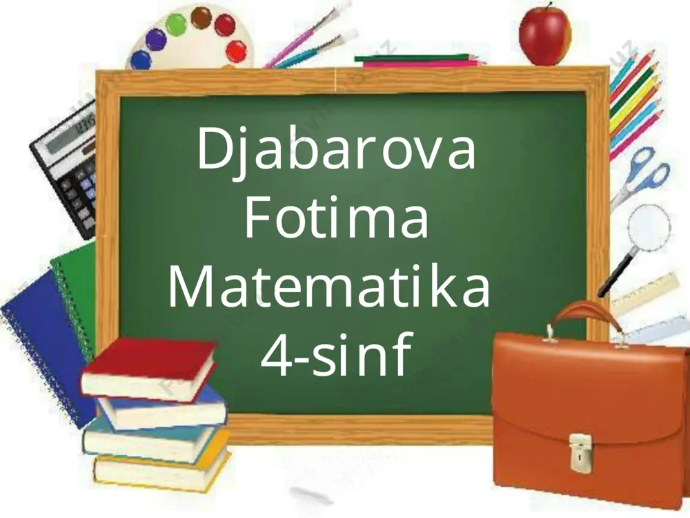 to'plamlar . venn diagrammasi — PPTX