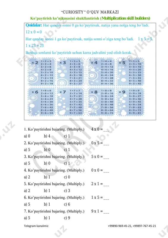 6_ko'paytirish_ko'nikmasini_shakllantirish — PDF