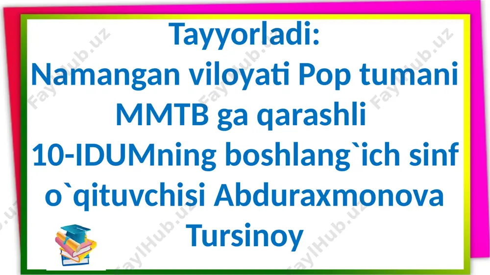 1-s.informatika.3-mavzu — PPTX