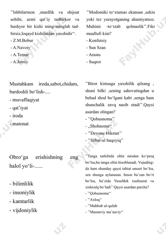 7-sinf tarbiya 1-2 bob — PDF