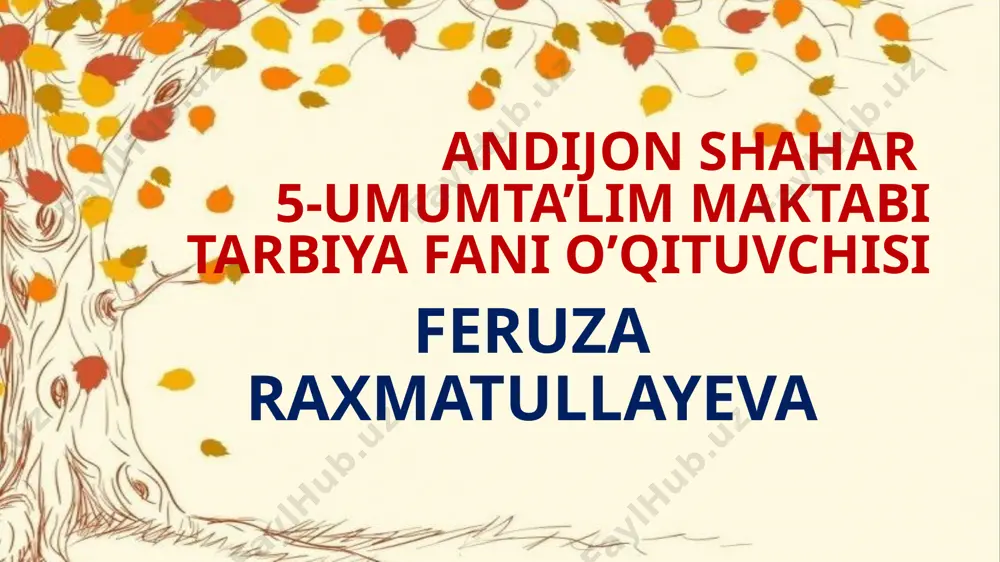 7-s baxtiyor hayotning ustunlari — PPTX