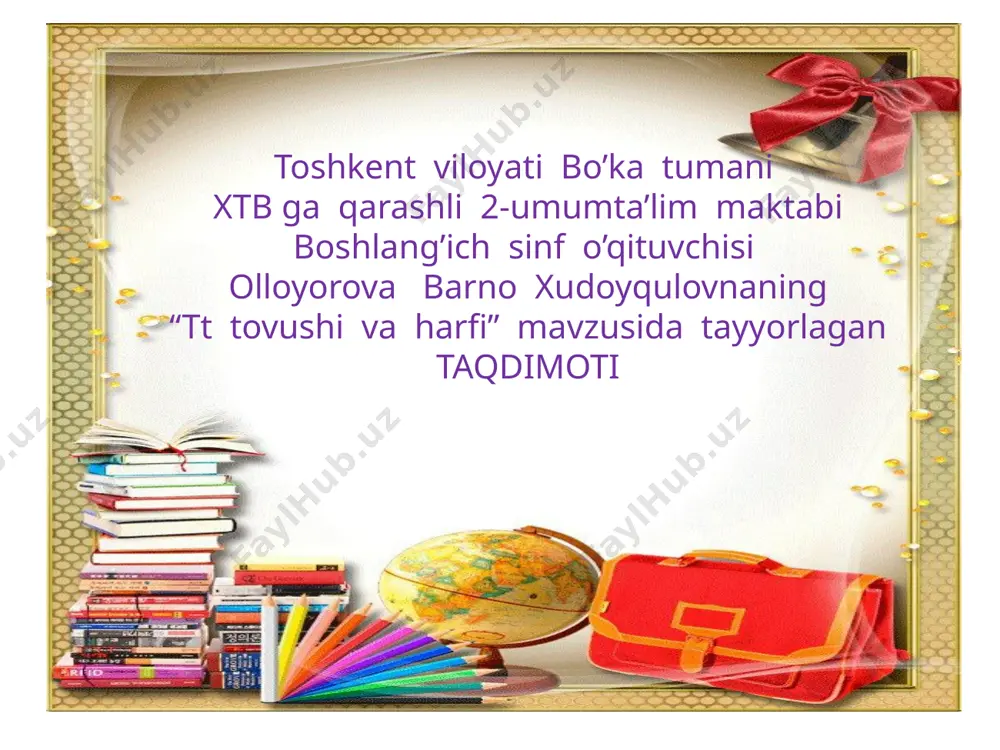 ollayorova barnoning taqdimoti — PPTX