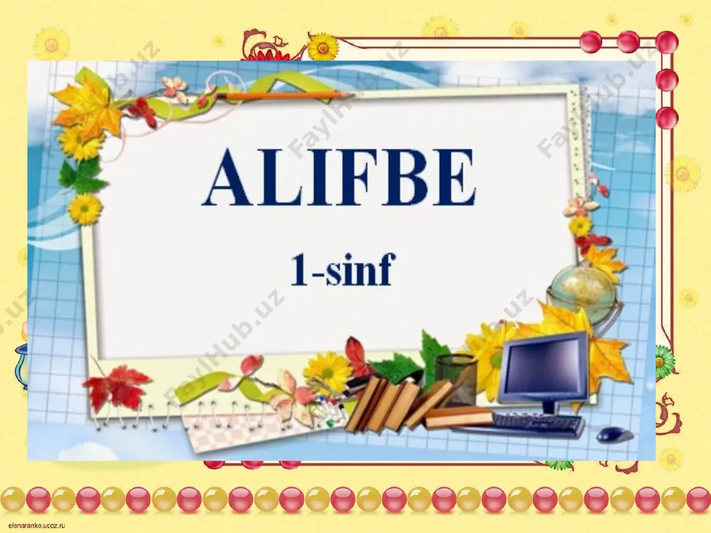 alifbe nn — PPTX