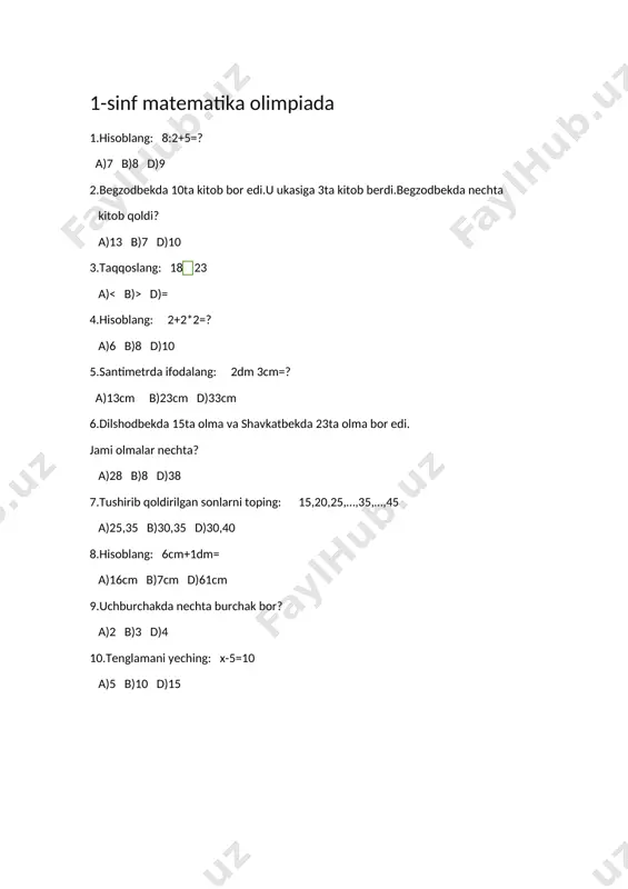 1-sinf — DOCX