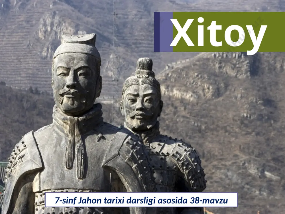 xitoy 7- jahon — PPTX