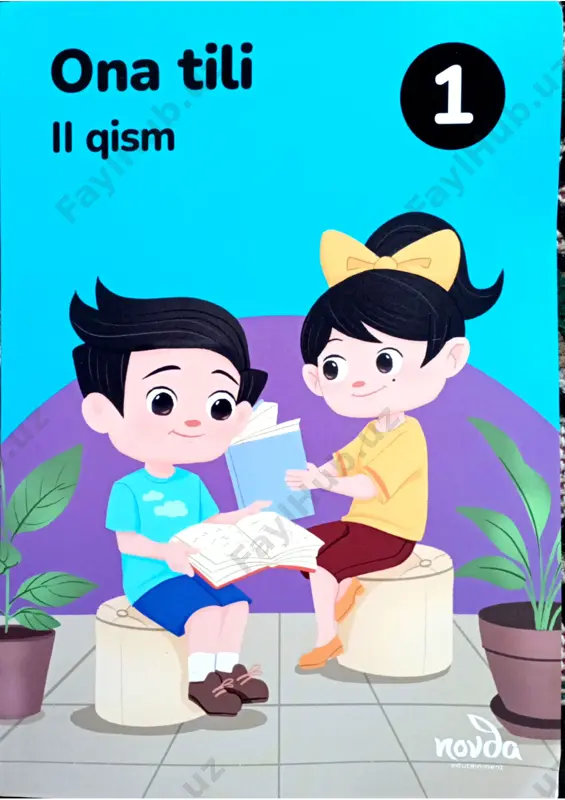 ona tili 1-sinf 2-qism shodiyeva bahora to'liq darslik — PDF