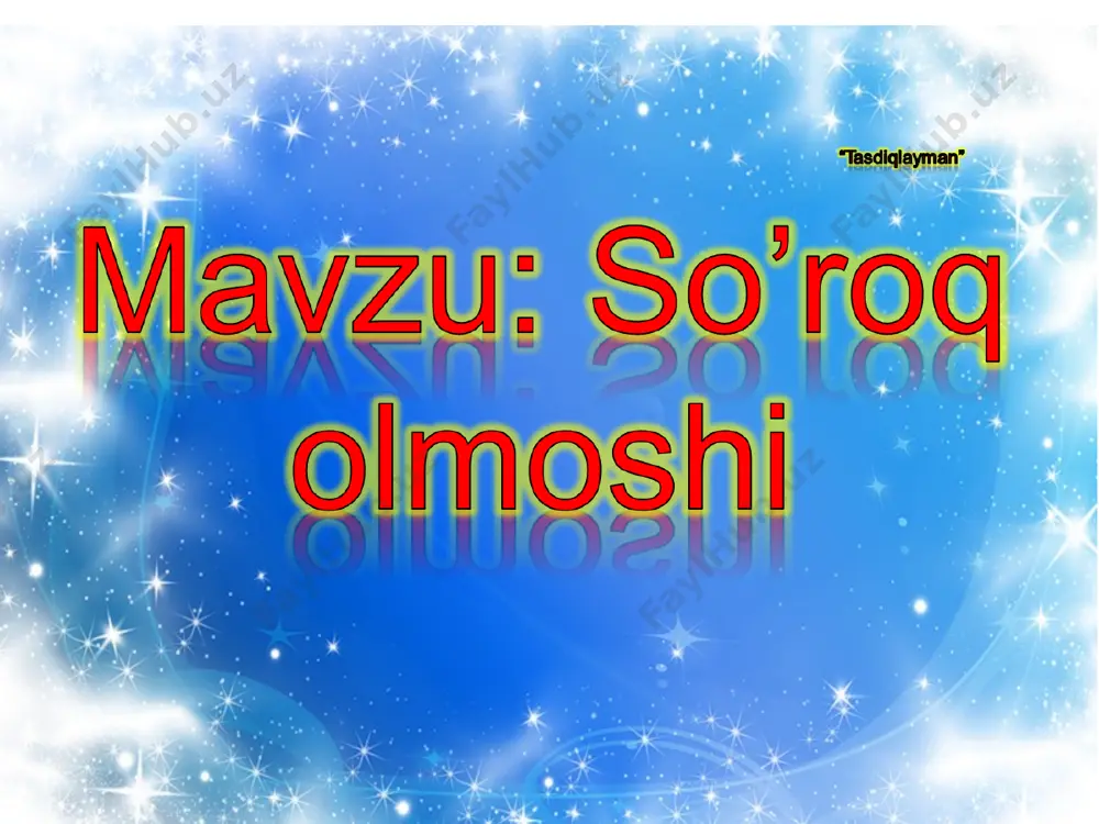 olmosh — PPT