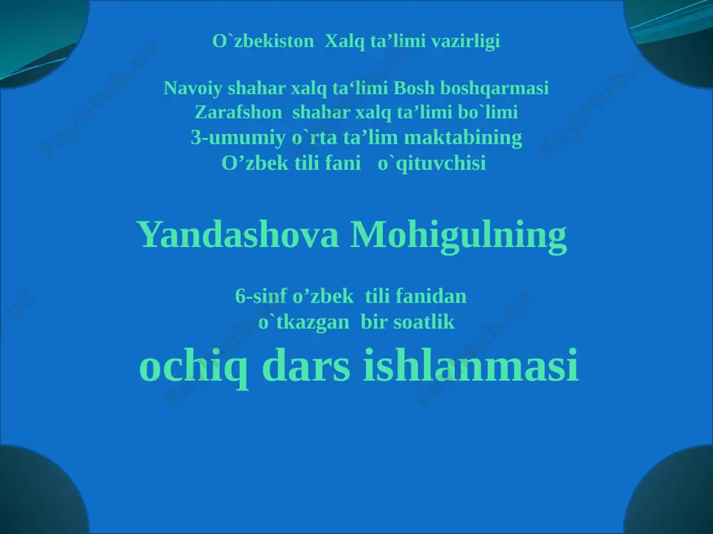 fe'l yasovchi qo'shimchalar.yandashova m — PPTX