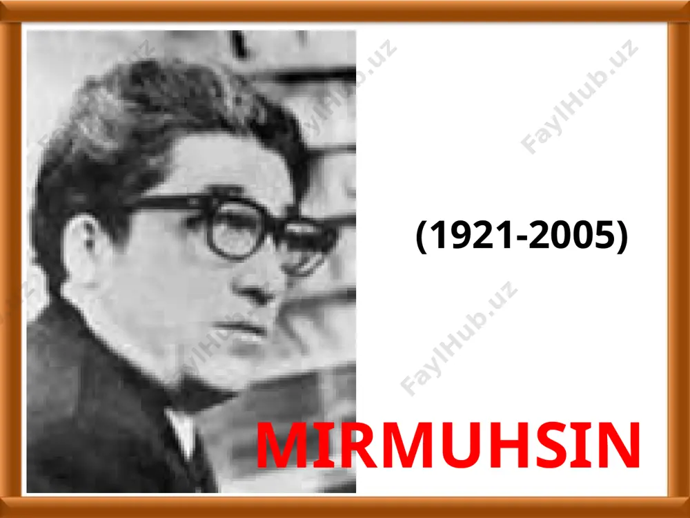 mirmuhsin. me'mor+ — PPTX