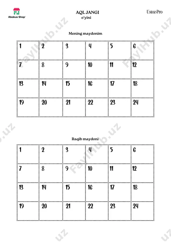 aql jangi mashg'uloti - ustozpro-3 — PDF