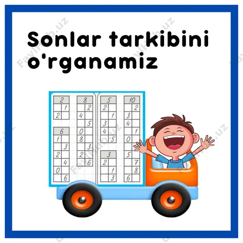 son tarkibini o'rganamiz-ustozpro — PDF