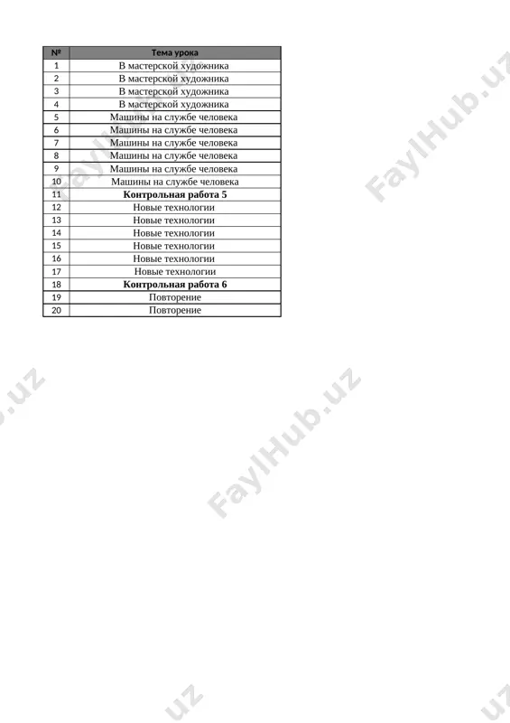 7-sinf rus tili 3-chorak @e_baza_ishreja — XLSX
