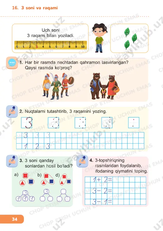 1sinf matem 16-20 darslik — PDF