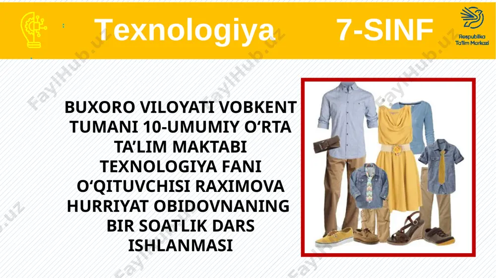 texnologiya — PPTX