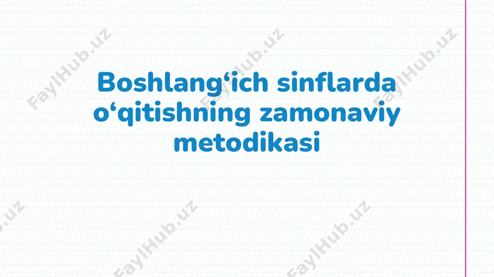 yozuv daftari — PDF