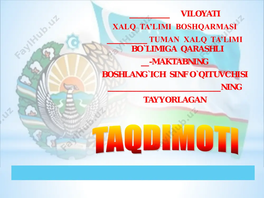 yangi hayot uchun, yangi o'zbekiston uchun 2 p — PDF