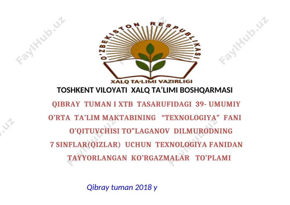 7 sinf ko'rgazma(qizlar) — DOCX
