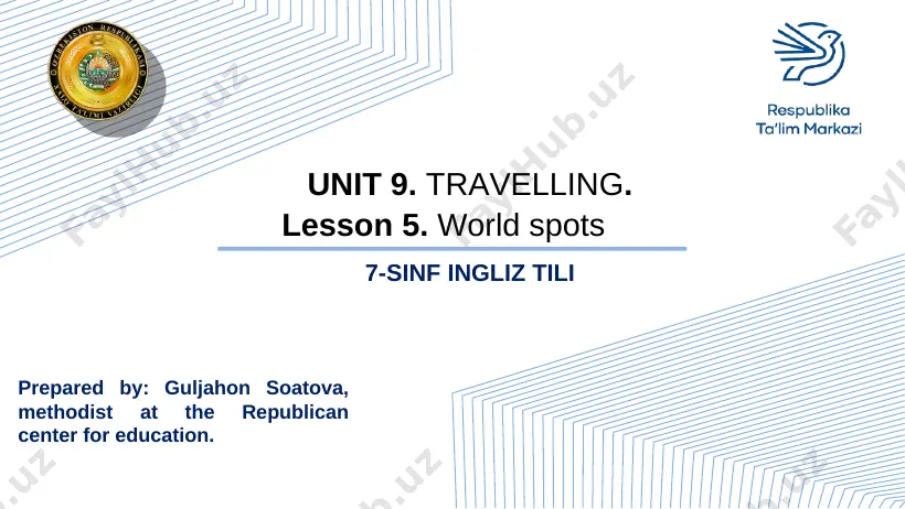 7-sinf ingliz tili — PPT