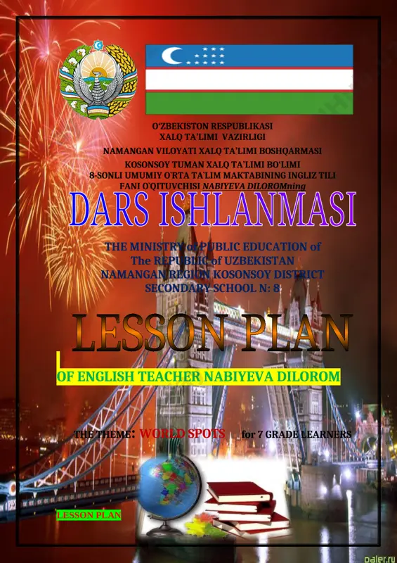 dars ishlanma — DOCX