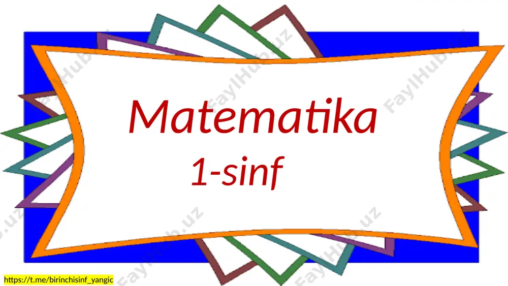 jadvallar 146-bet @birinchisinf_yangi — PPTX