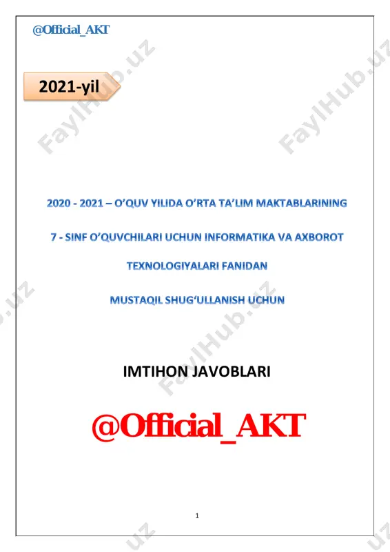 7-sinf-informatika-va-at-javoblar_2021 — PDF