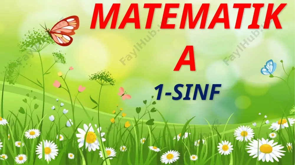 matem nazorat — PPTX