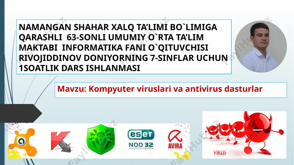 kompyuter viruslari va antiviruslar_7_sinf_uchun — PPTX