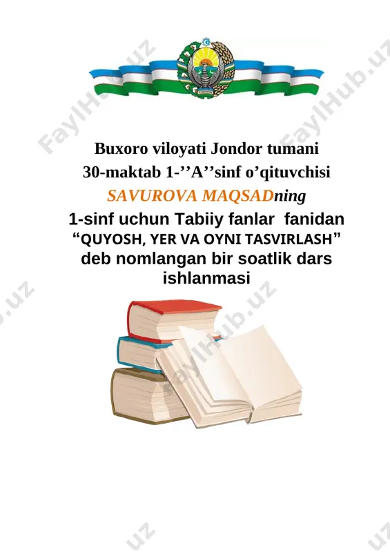 tabiiy fandan maqsad — DOCX