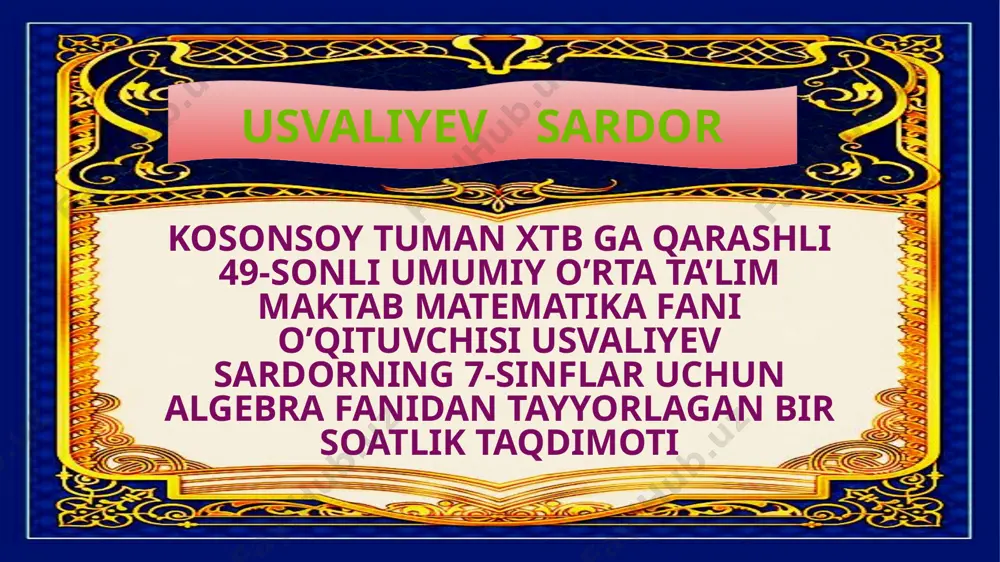 kosonsoy_tuman_xtb_ga_qarashli_49_sonli_umumiy_o'rta_ta'lim_maktab — PPTX