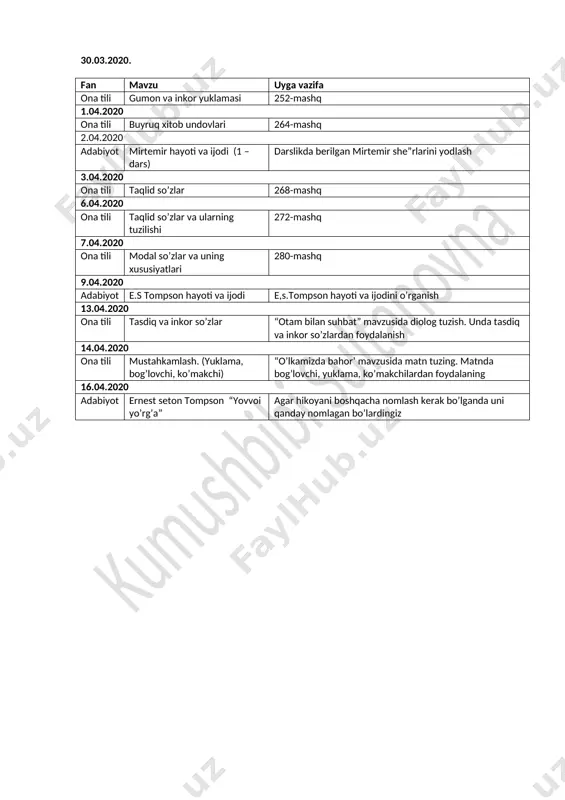 7.mavzular .ona tili millat ruhi.kumush — DOCX