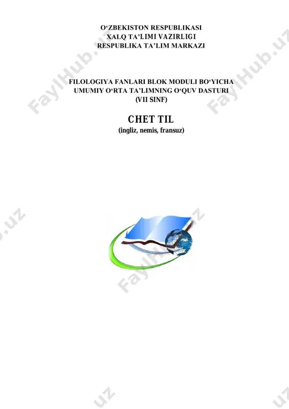 7-sinf-chet-tillar — PDF