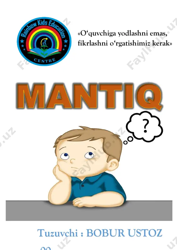 mantiq topshiriq — PDF