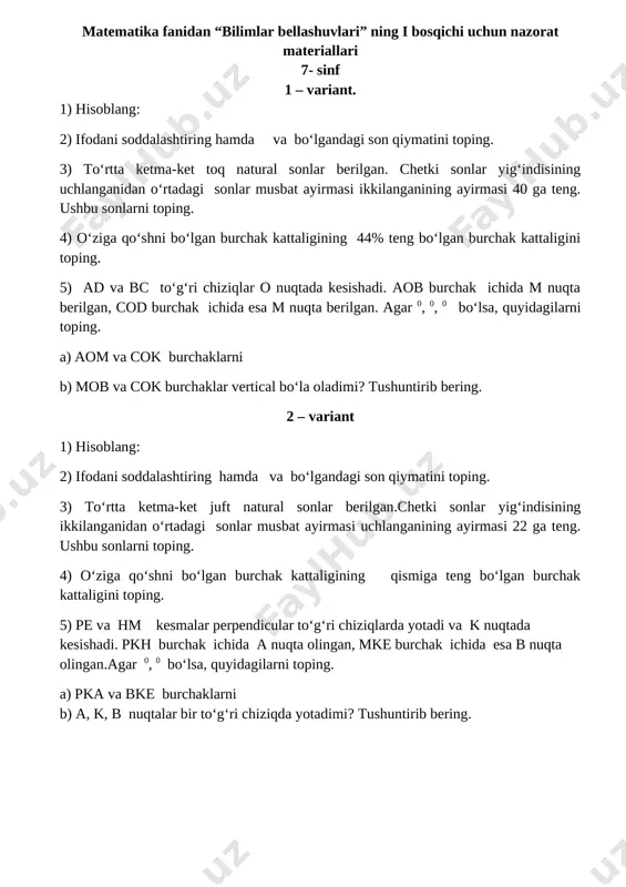 matematika_7-sinf — DOCX