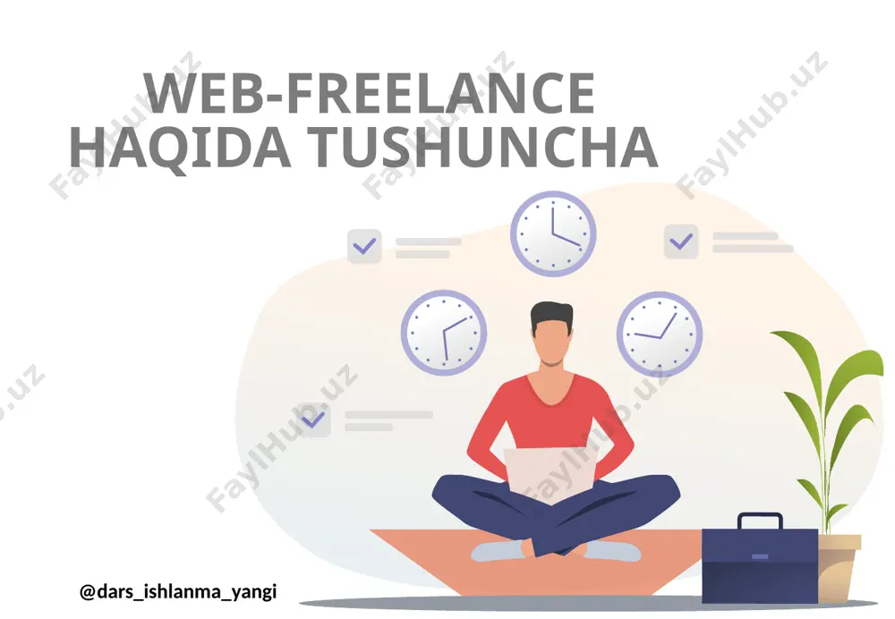 8-sinf informatika 32.freelance haqida tushuncha+ — PPTX