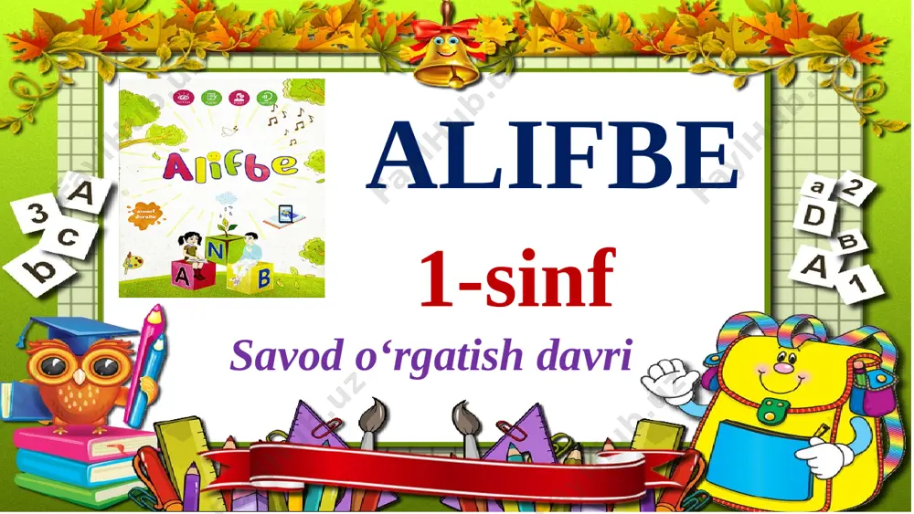 alifbe 2-dars — PPTX