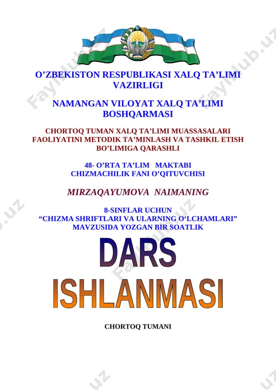 8-ochiq_dars_chizmachilik — DOC