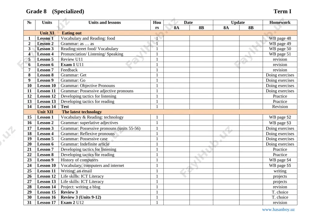 8-sinf ish reja idum — DOCX