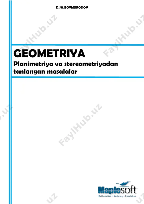 geometriya test bazasi — PDF