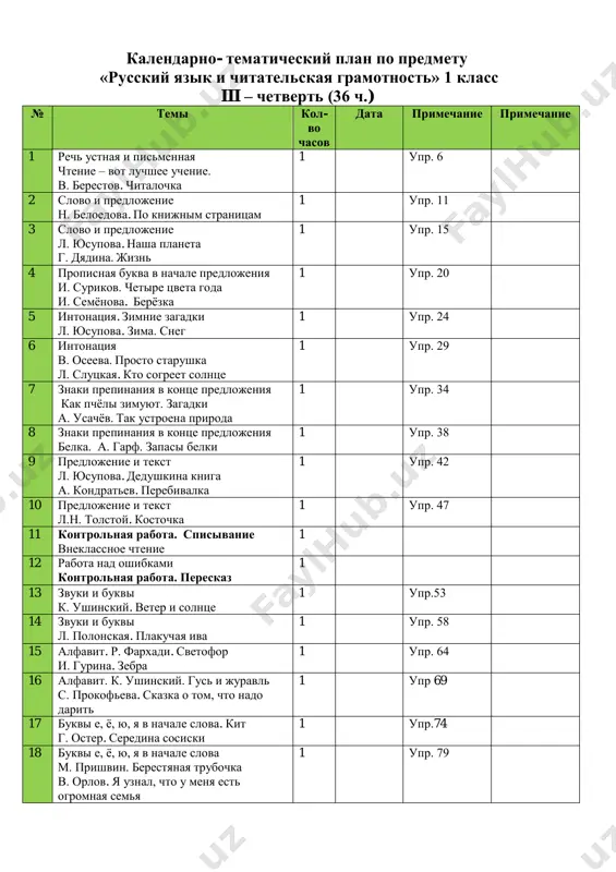 1 klass chit gr + rus yaz — PDF