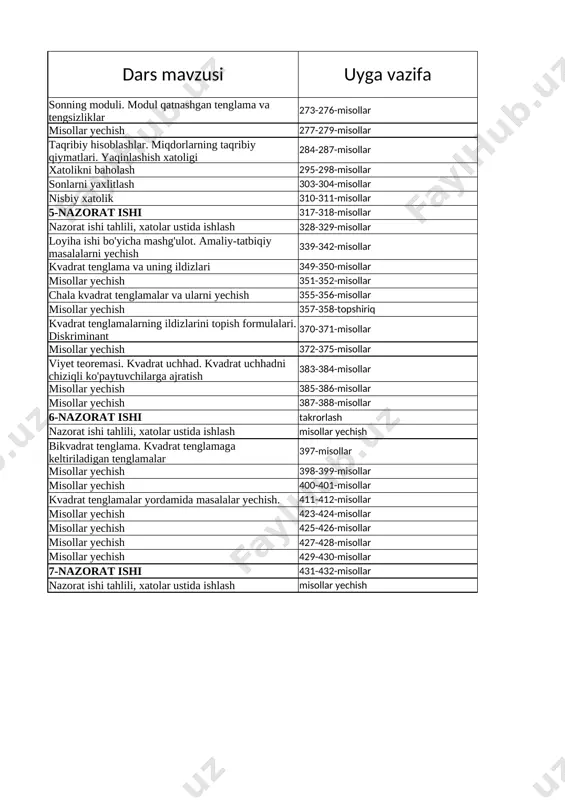 8-algebra 3-chorak — XLSX