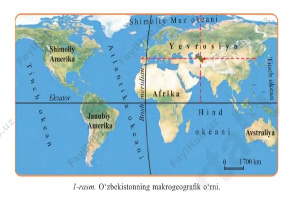 8-sinf geografiya ko'rgazma — DOC