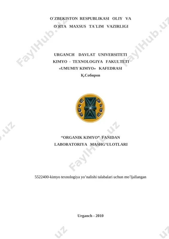 oranik_kimyo labaratoriya — DOC