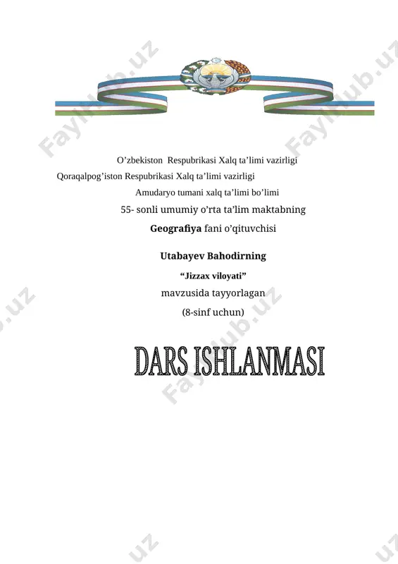 bahodir utabayev — DOCX