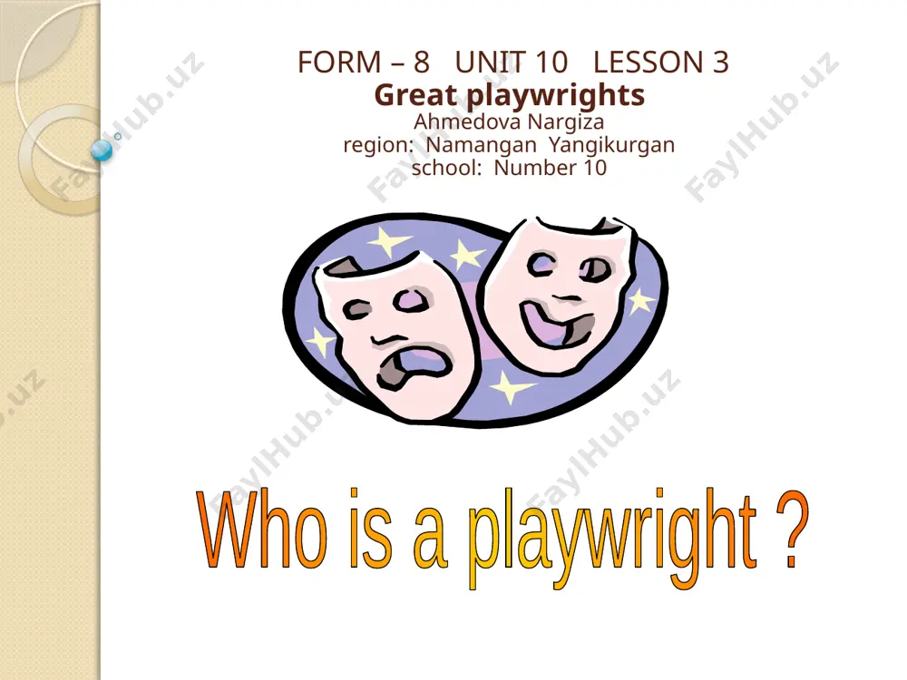 12.presentation ahmedova nargiza abduhamidovna — PPTX